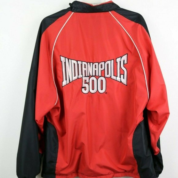 Reebok Mens Indianapolis 500 Patches Zipper Jacket - Picture 3 of 6
